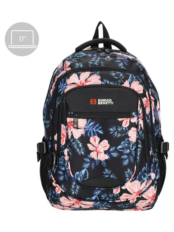 Enrico Benetti Batoh Enrico Benetti Santa Cruz 62038 Black Flower