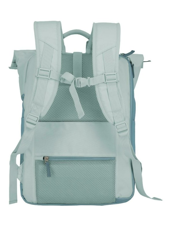 Travelite Batoh Travelite Basics Rollup Backpack Ice Blue