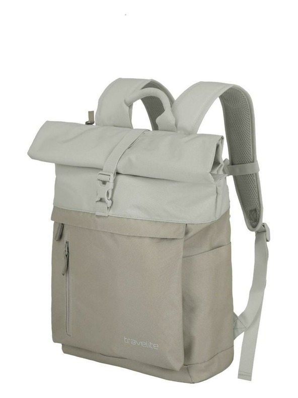 Travelite Batoh Travelite Basics Rollup Backpack Sand/Ivory