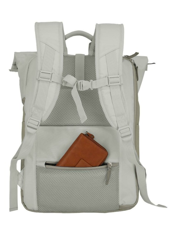 Travelite Batoh Travelite Basics Rollup Backpack Sand/Ivory