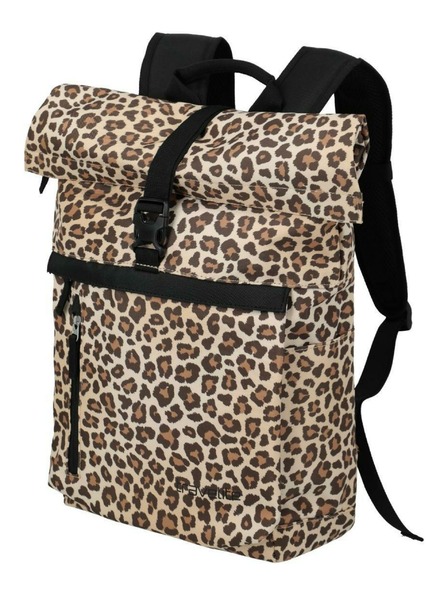 Travelite Batoh Travelite Basics Rollup Backpack Leopard