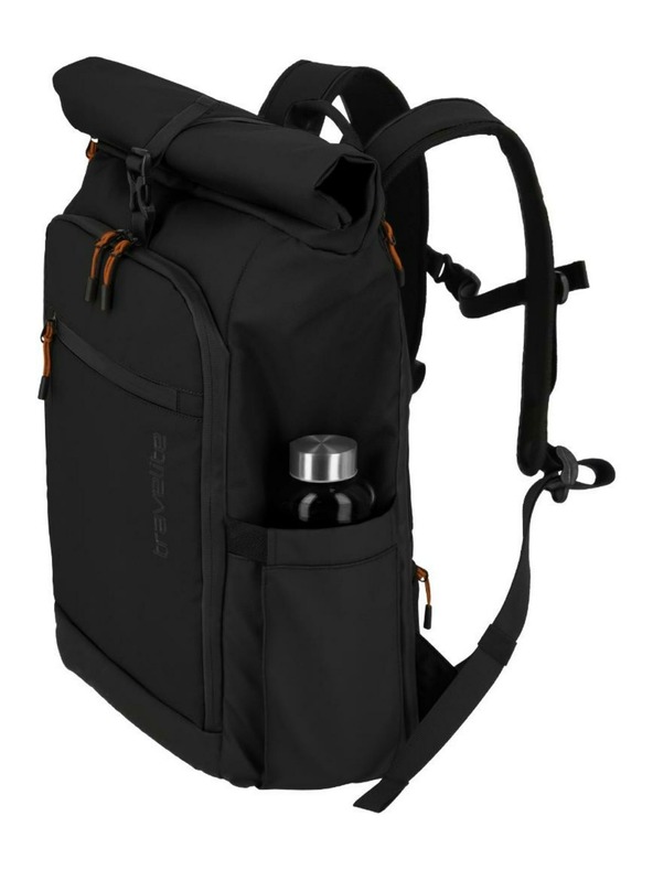 Travelite Batoh Travelite Briize Backpack M Roll-Up Black