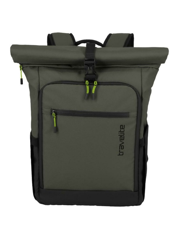 Travelite Batoh Travelite Briize Backpack M Roll-Up Khaki