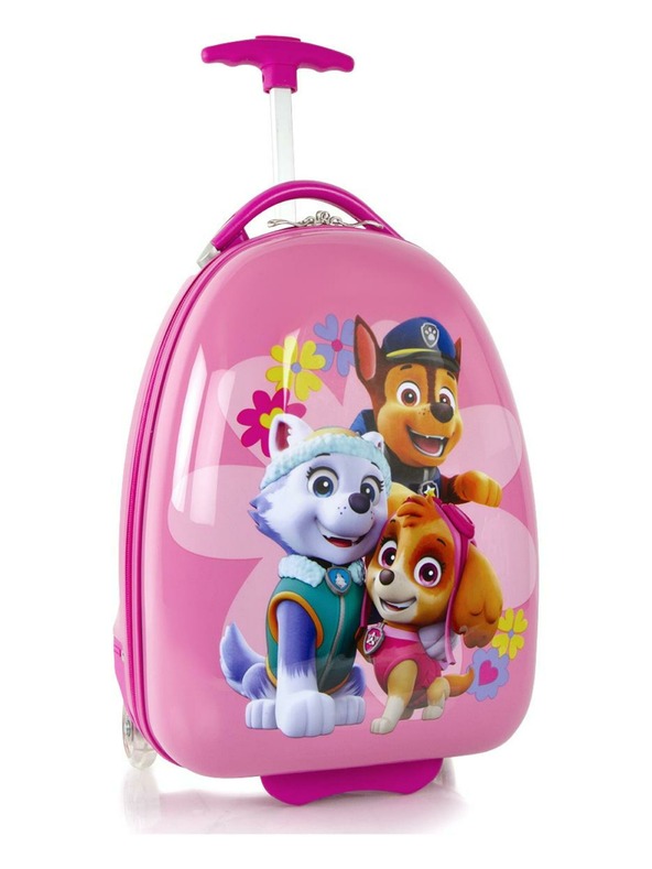 Heys Detský kufor Heys Kids Paw Patrol 2w Pink Flower