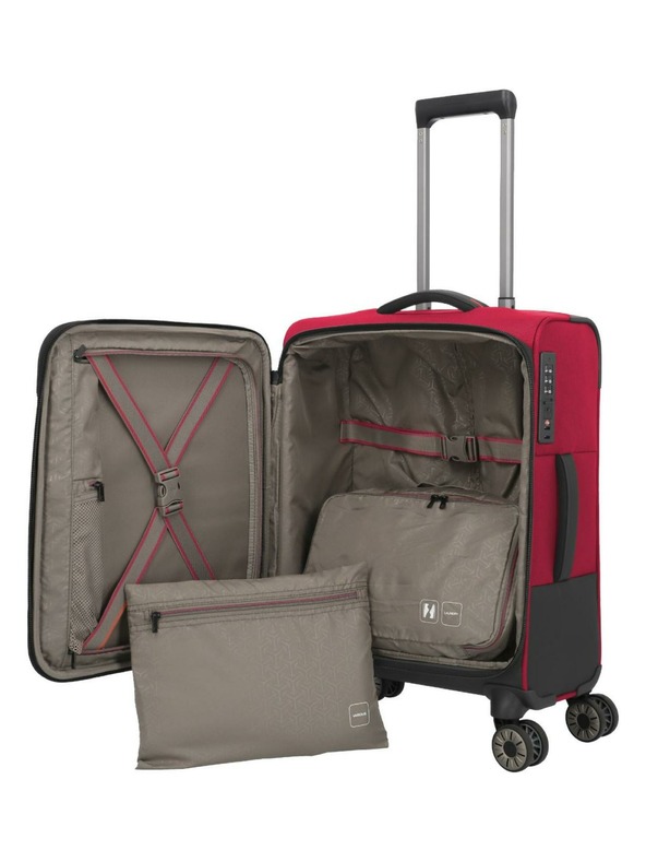 Travelite Cestovný kufor Travelite Crosslite 5.0 S Red