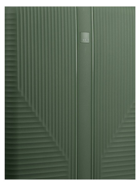 Travelite Cestovný kufor Travelite Air Stripe S Green