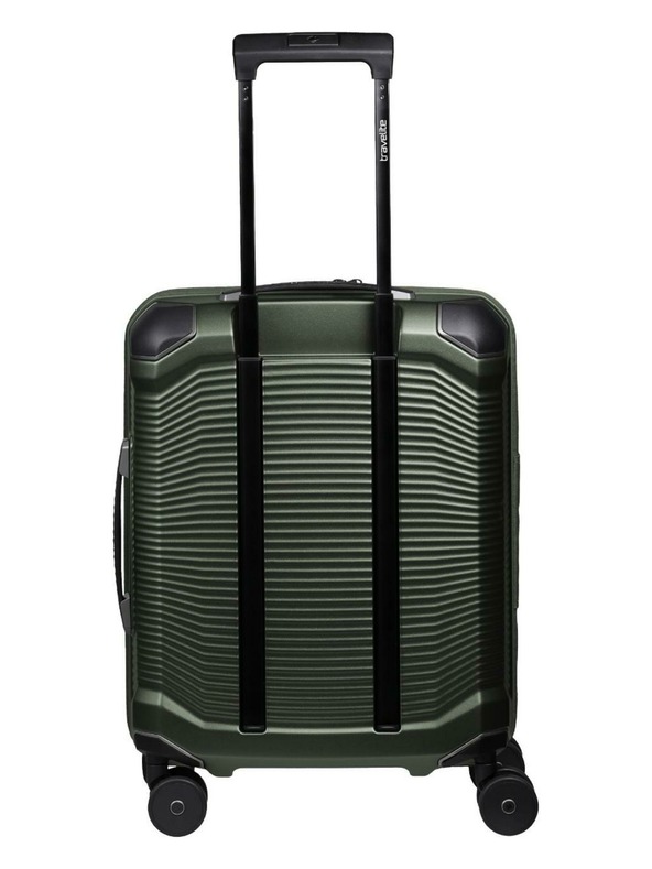 Travelite Cestovný kufor Travelite Millennium S Front pocket Pine Green