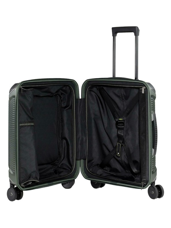 Travelite Cestovný kufor Travelite Millennium S Front pocket Pine Green