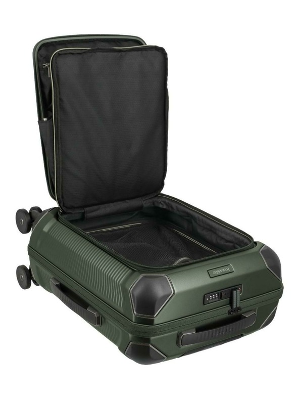 Travelite Cestovný kufor Travelite Millennium S Front pocket Pine Green