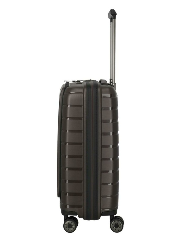 Travelite Cestovný kufor Travelite Air Base 4w S Front pocket Coffee