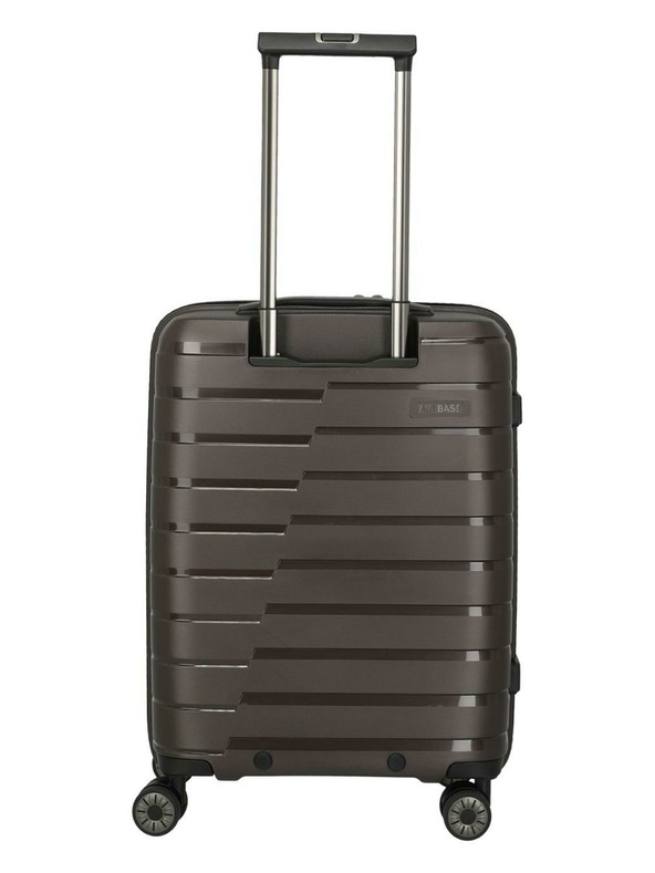 Travelite Cestovný kufor Travelite Air Base 4w S Front pocket Coffee