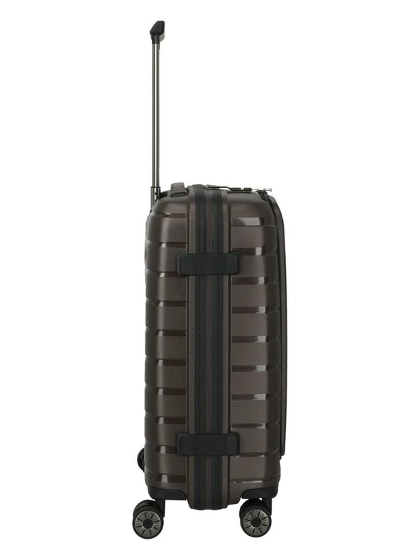 Travelite Cestovný kufor Travelite Air Base 4w S Front pocket Coffee