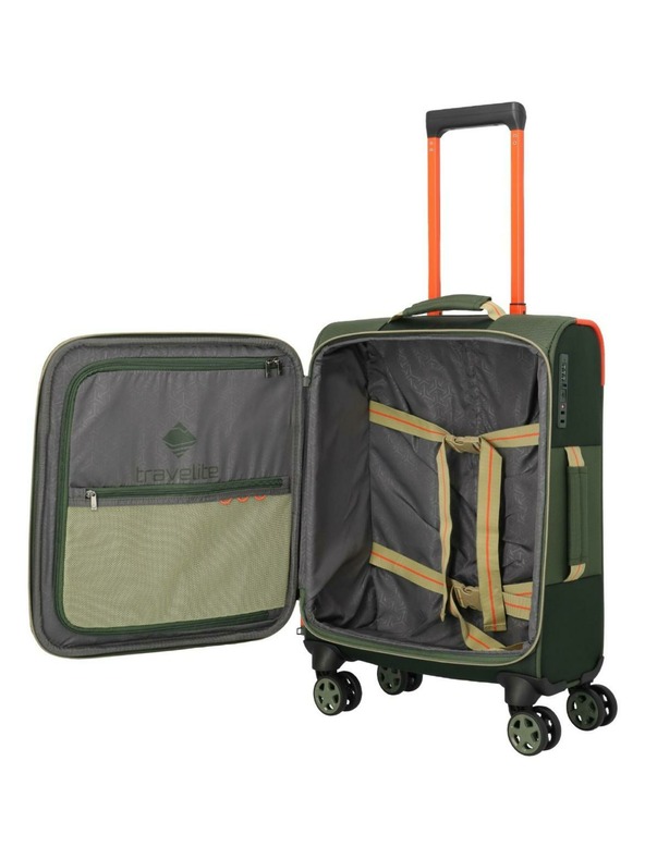 Travelite Cestovný kufor Travelite Color Craze S Olive