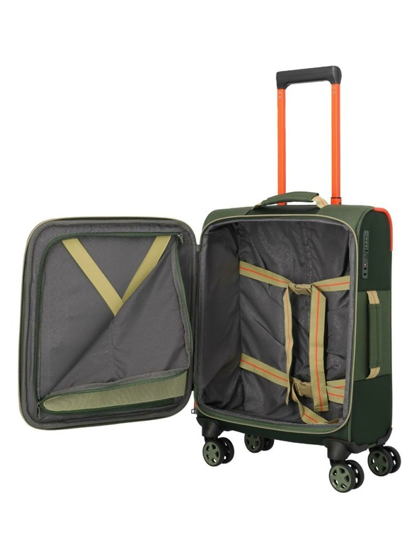 Travelite Cestovný kufor Travelite Color Craze S Olive