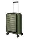 Travelite Cestovný kufor Travelite Air Base 4w S Front pocket Olive