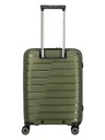 Travelite Cestovný kufor Travelite Air Base 4w S Front pocket Olive