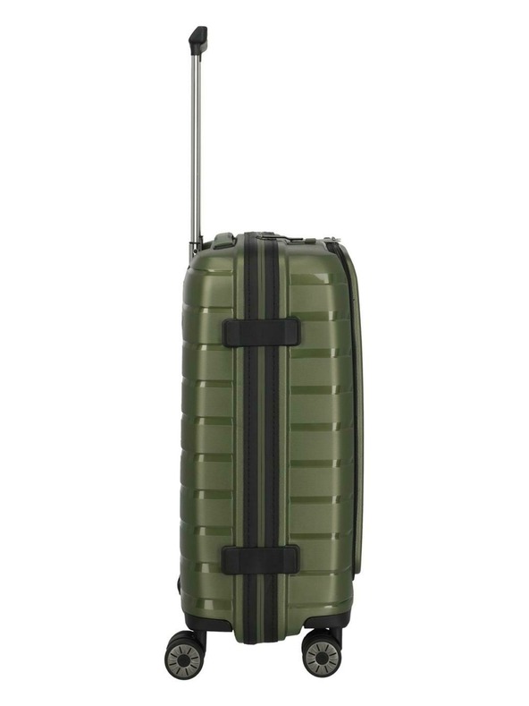Travelite Cestovný kufor Travelite Air Base 4w S Front pocket Olive