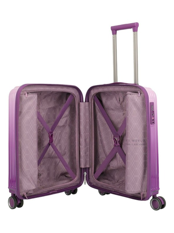 Travelite Cestovný kufor Travelite Lascana Edition S Purple Degrade