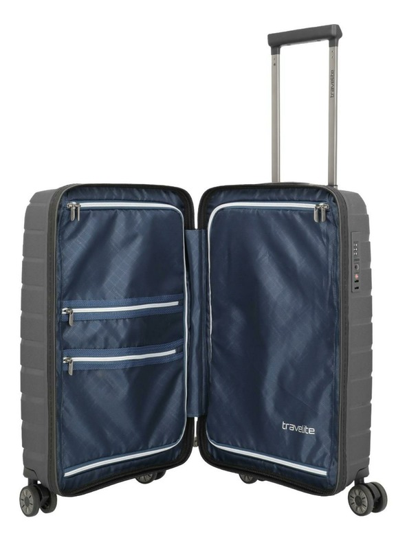 Travelite Cestovný kufor Travelite Air Base S KLM Anthracite