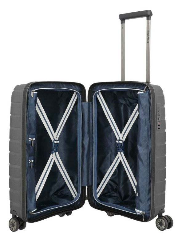 Travelite Cestovný kufor Travelite Air Base S KLM Anthracite