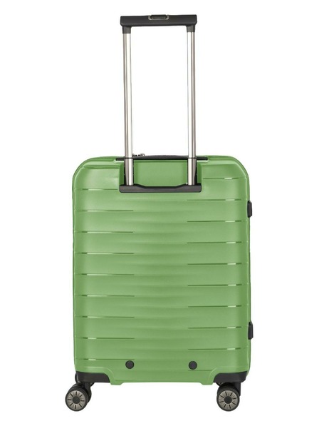 Travelite Sada cestovných kufrov Travelite Mooby S,M,L Front pocket Green