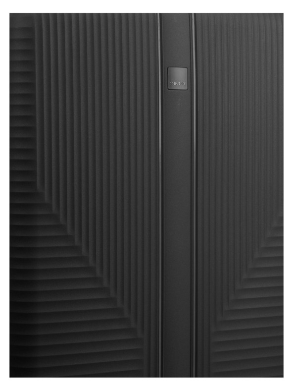 Travelite Sada cestovných kufrov Travelite Air Stripe S,M,L Black