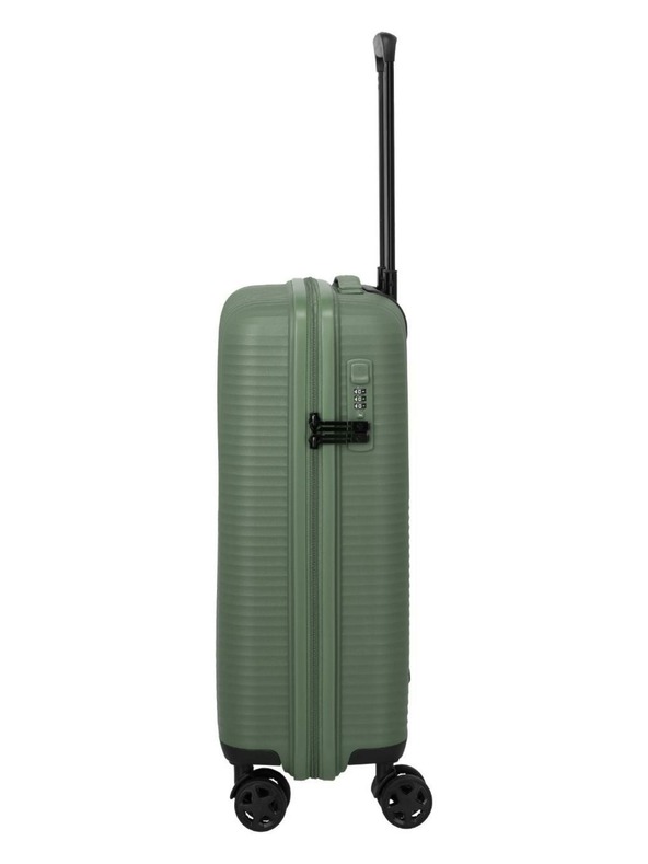 Travelite Sada cestovných kufrov Travelite Air Stripe S,M,L Green