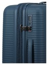Travelite Sada cestovných kufrov Travelite Air Stripe S,M,L Slim Navy