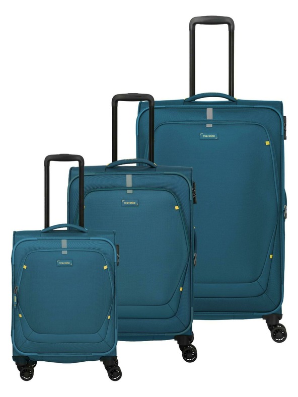 Travelite Sada cestovných kufrov Travelite Umbria S,M,L Petrol