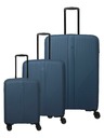 Travelite Sada cestovných kufrov Travelite Air Stripe S,M,L Navy