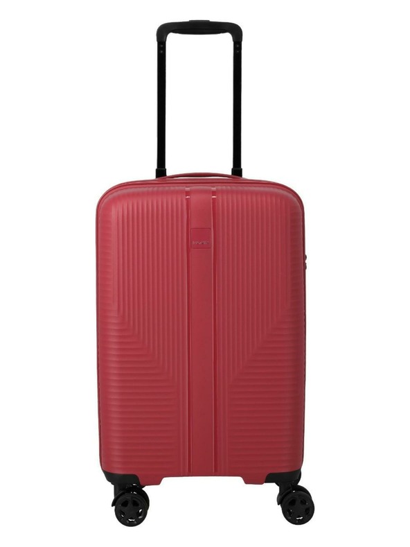 Travelite Sada cestovných kufrov Travelite Air Stripe S,M,L Slim Red