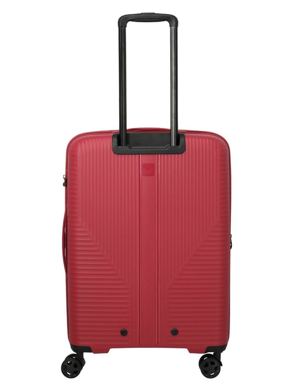 Travelite Sada cestovných kufrov Travelite Air Stripe S,M,L Slim Red