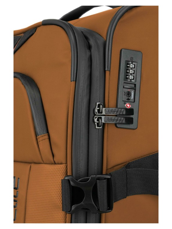 Travelite Sada cestovných kufrov Travelite Briize S,M,L Curry