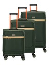 Travelite Sada cestovných kufrov Travelite Color Craze S,M,L Olive