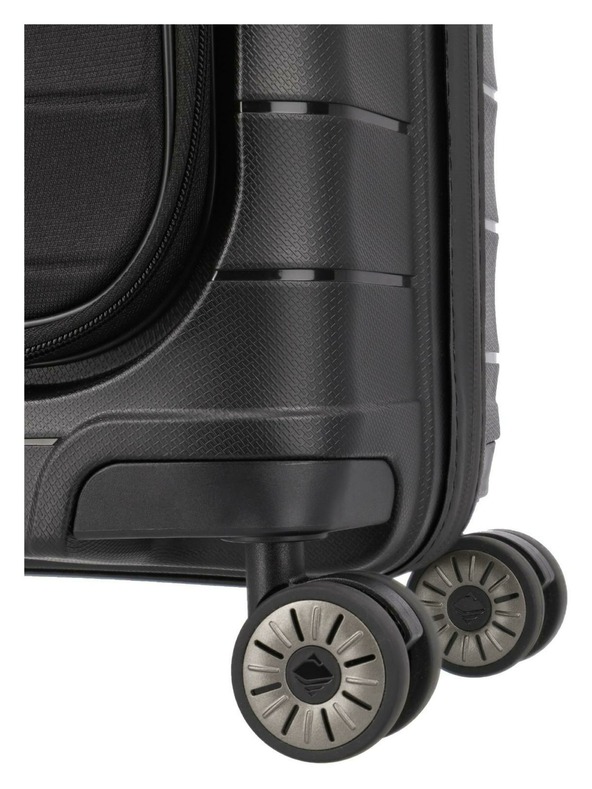 Travelite Sada cestovných kufrov Travelite Mooby S,M,L Front pocket Black