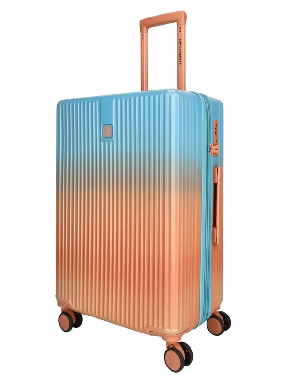 Enrico Benetti Cestovný kufor Enrico Benetti Havana M Salmon