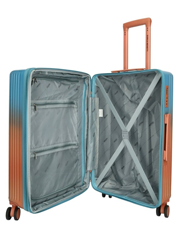 Enrico Benetti Cestovný kufor Enrico Benetti Havana M Salmon