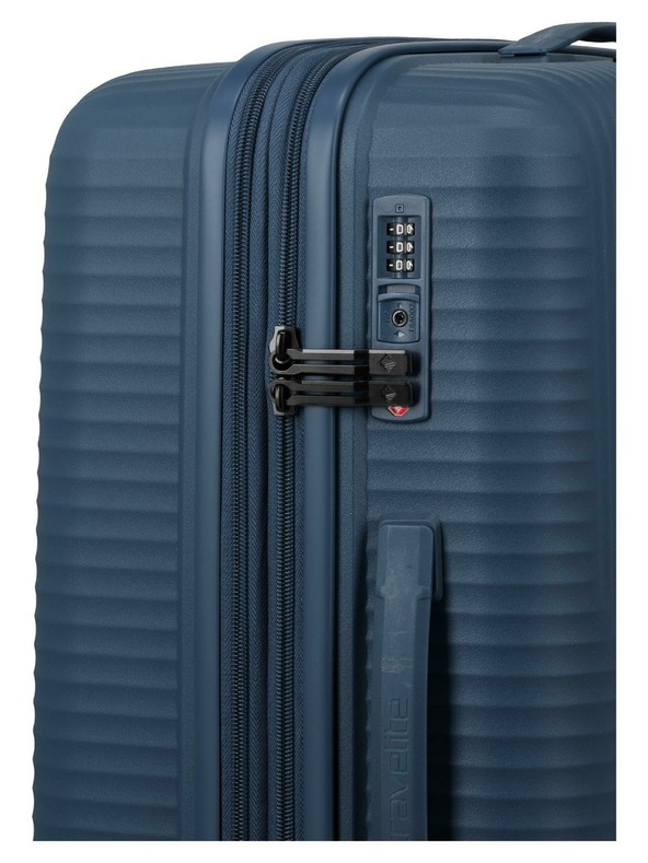 Travelite Cestovný kufor Travelite Air Stripe M Navy