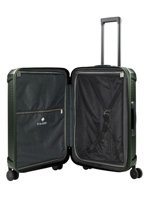 Travelite Cestovný kufor Travelite Millennium M Pine Green