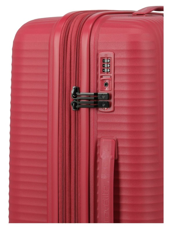 Travelite Cestovný kufor Travelite Air Stripe M Red