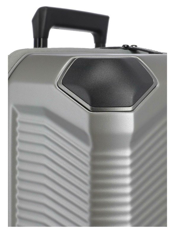 Travelite Cestovný kufor Travelite Millennium M Silver