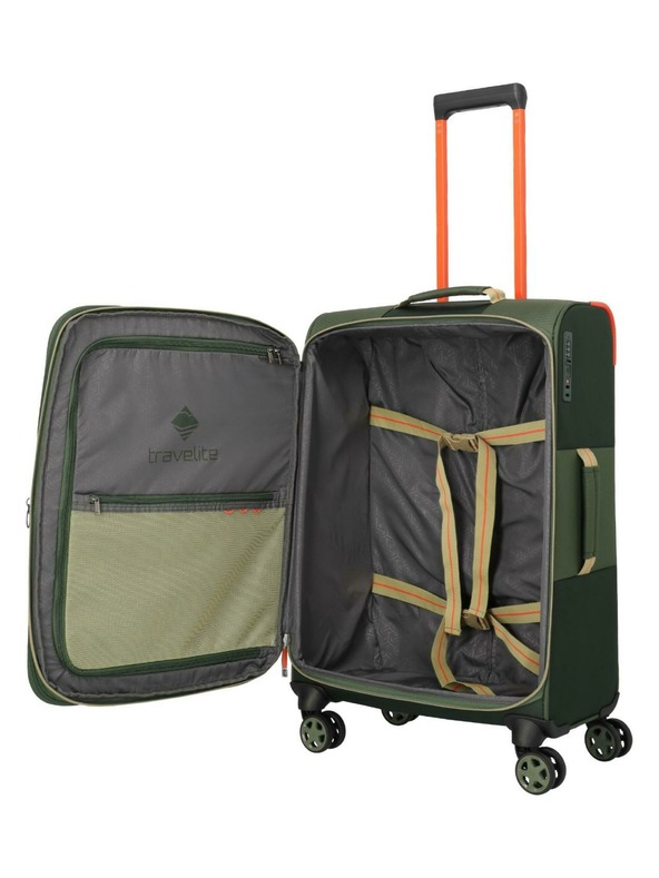 Travelite Cestovný kufor Travelite Color Craze M Olive