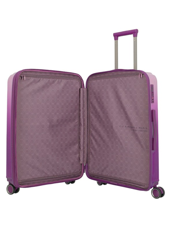 Travelite Cestovný kufor Travelite Lascana Edition M Purple Degrade