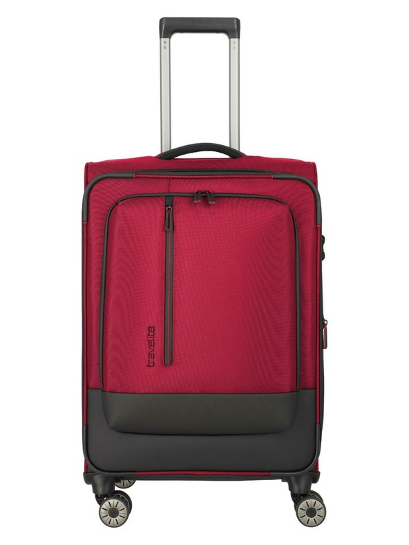 Travelite Cestovný kufor Travelite Crosslite 5.0 M Red
