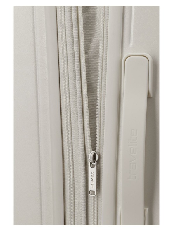 Travelite Cestovný kufor Travelite Panello M Ivory