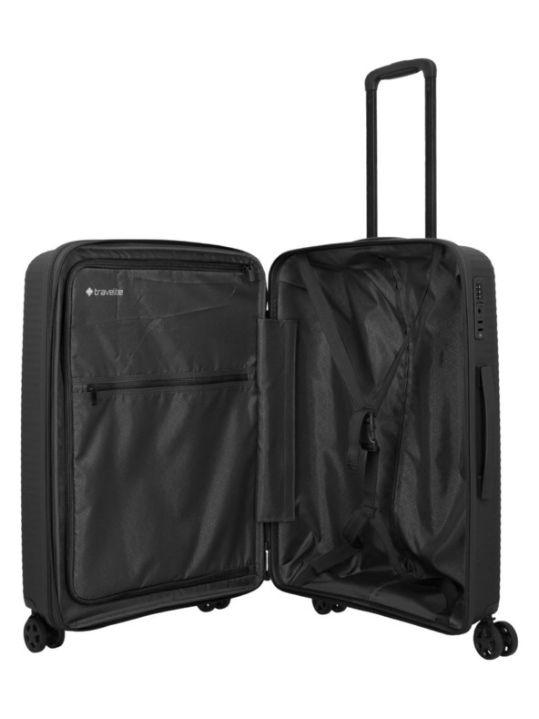 Travelite Cestovný kufor Travelite Air Stripe M Black