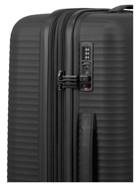 Travelite Cestovný kufor Travelite Air Stripe M Black
