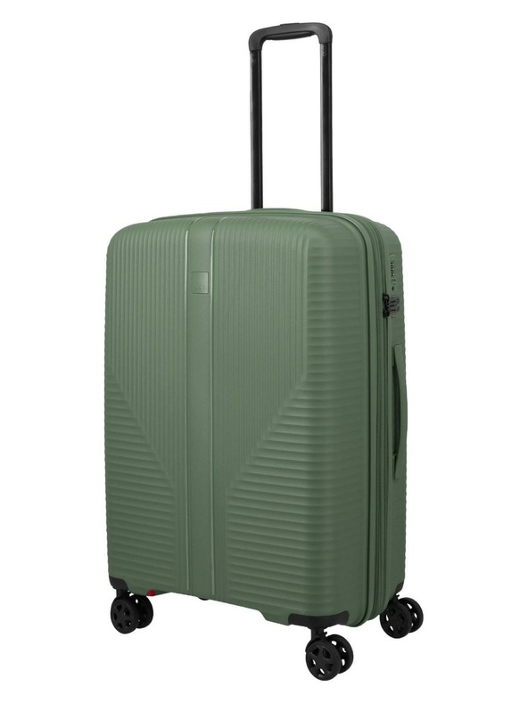 Travelite Cestovný kufor Travelite Air Stripe M Green