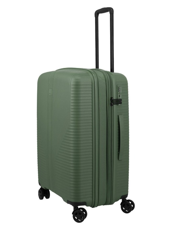 Travelite Cestovný kufor Travelite Air Stripe M Green