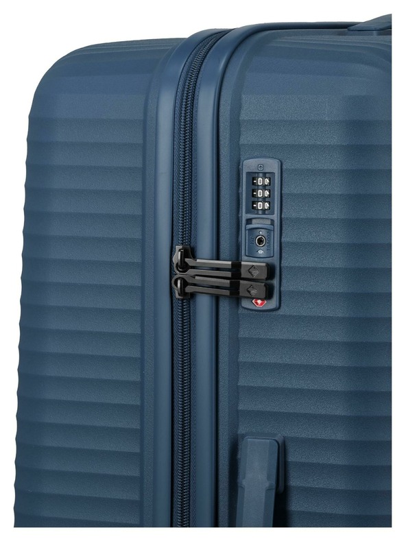 Travelite Cestovný kufor Travelite Air Stripe L Navy